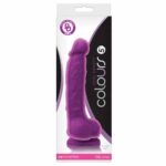 imagen del producto Colours Dual Density 5 Dildo Purple