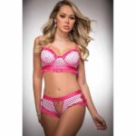 lenceria fina Pink Polka Dot