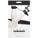 Sinful Ankle Cuffs Black