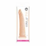 Colours Pleasures Thin 8 Dildo White