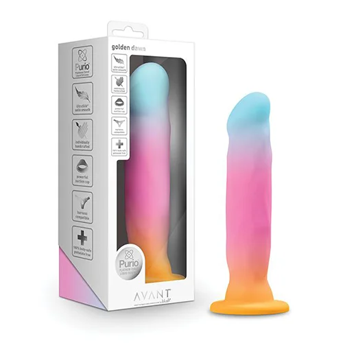 Blush-Avant-Golden-Dawn imagen de producto Dildo Avant Golden Dawn