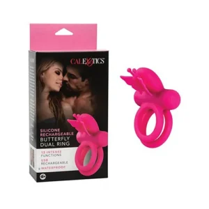 imagen del producto anillo vibrador Butterfly Dual Ring