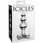 imagen del producto juguete anal de cristal Icicles No. 47
