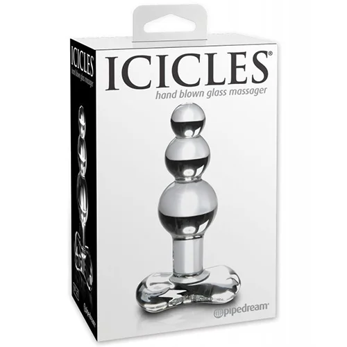 imagen del producto juguete anal de cristal Icicles No. 47