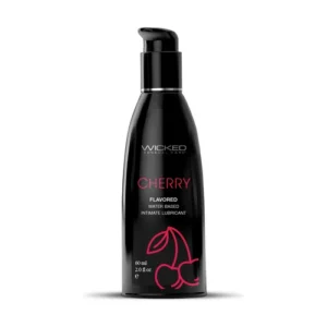 Wicked Sensual Cherry 60 ml, lubricante de base acuosa sabor cereza
