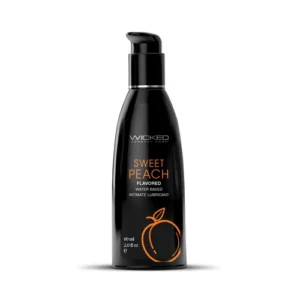 Wicked Sensual Sweet Peach 60 ml, lubricante de base acuosa sabor durazno